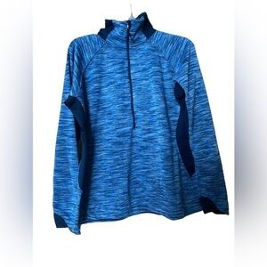 Columbia Optic Got It II Half Zip‎ Women’s Fleece Hybrid Jacket Blue Size XL